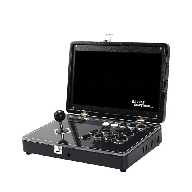 Folding 14-Inch Retro Arcade Game Console