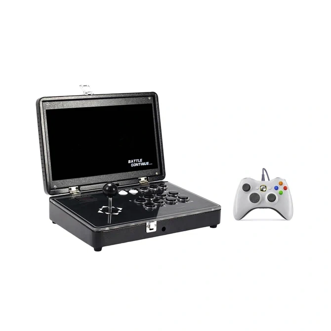 Folding 14-Inch Retro Arcade Game Console