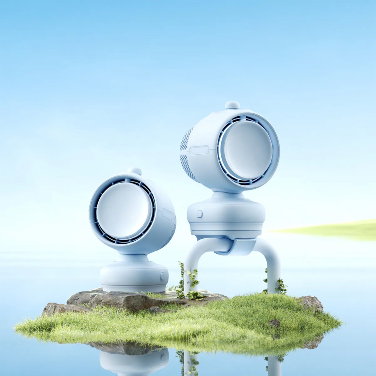 100-level adjustable multi-functional detachable fan