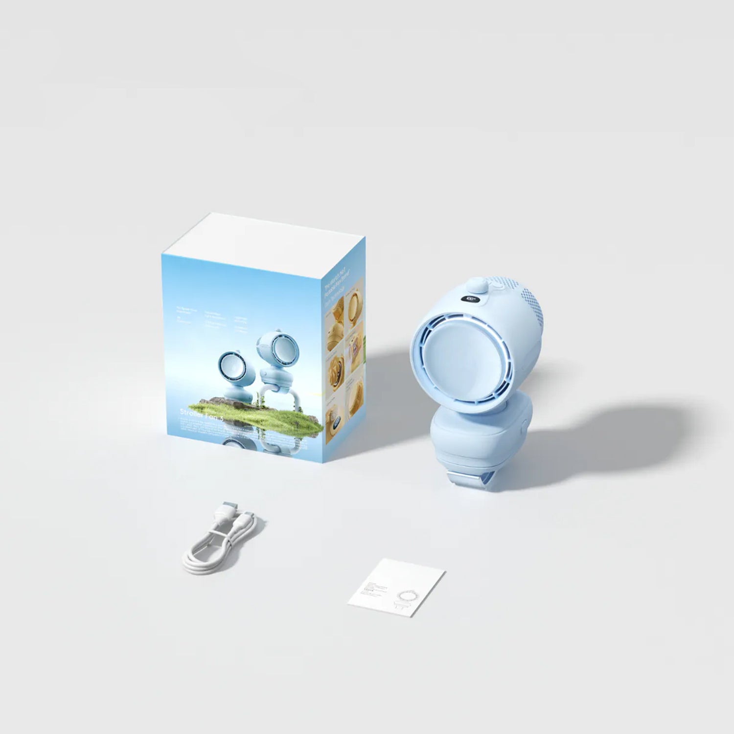 100-level adjustable multi-functional detachable fan