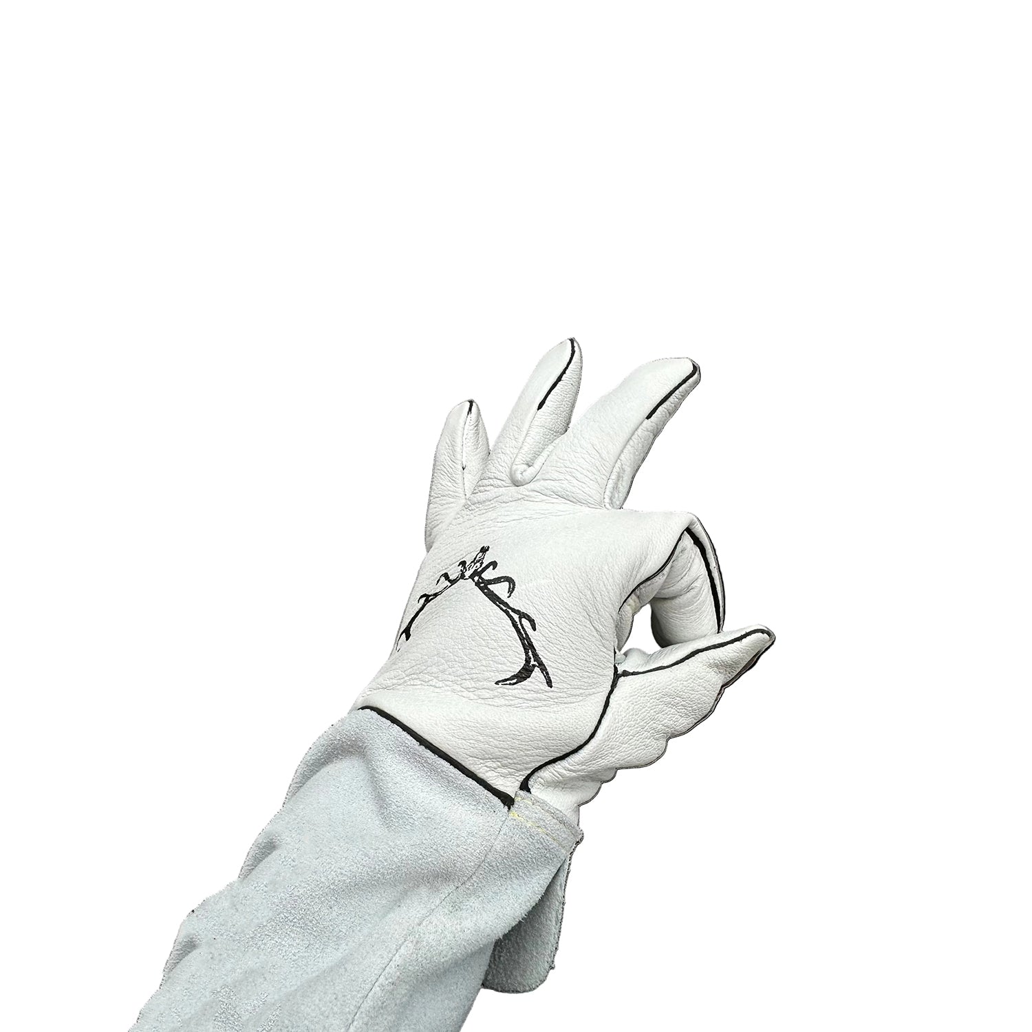 Deer leather welding gloves