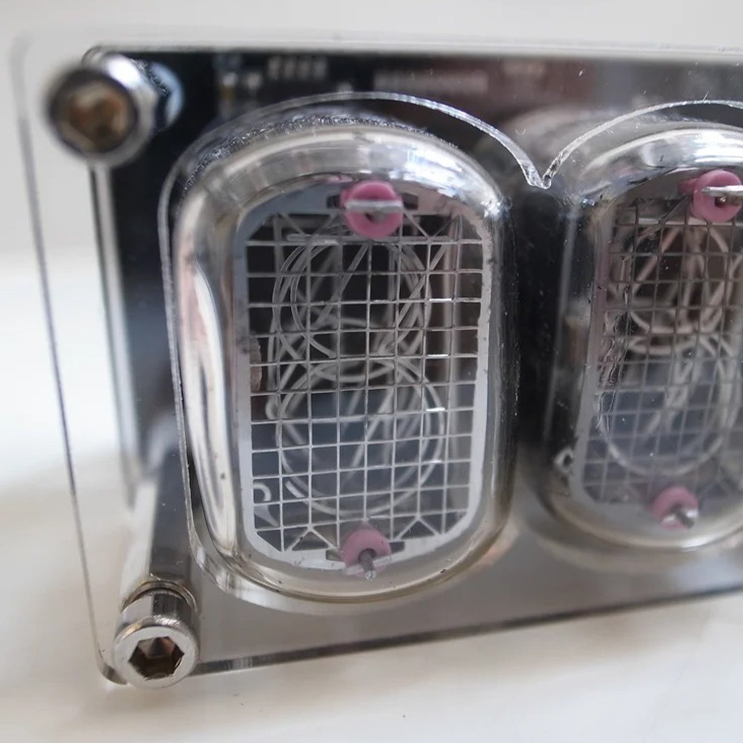 Transparent Digital Tube Clock