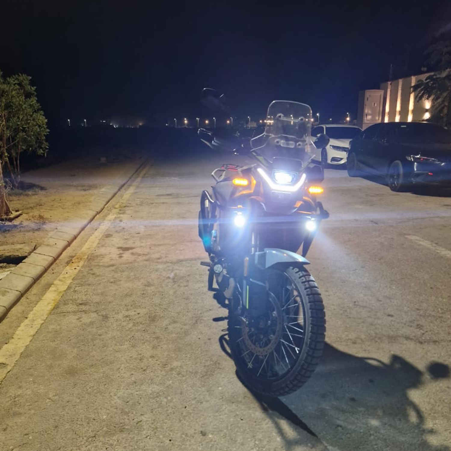 Mini Motorcycle LED Spotlight