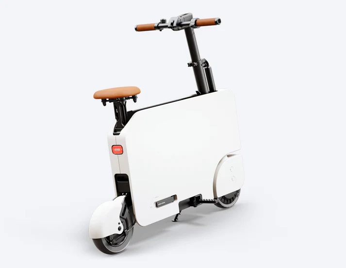 Compact Folding Electric Scooter with Portable Briefcase Design for Urban Commuting & Last-Mile Travel