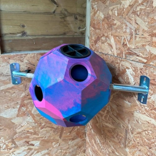Horse Hay Play Spinner Wall Mount Feeder Accessory