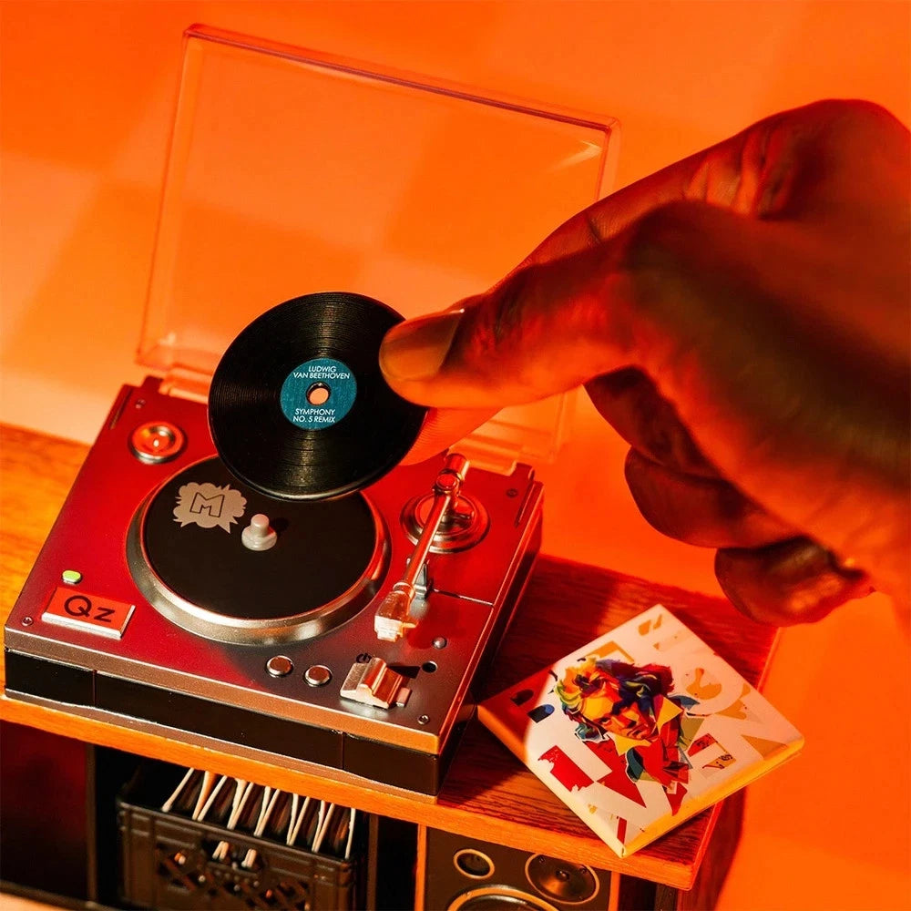 Mini Playable Record Player – Real Music Record Player
