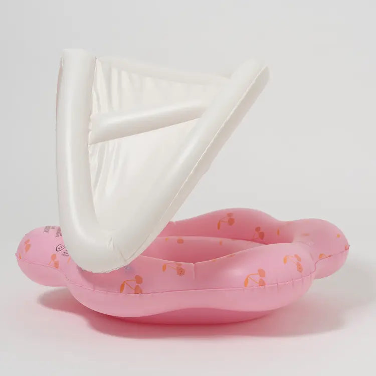 Baby Swim Ring with Sun Canopy