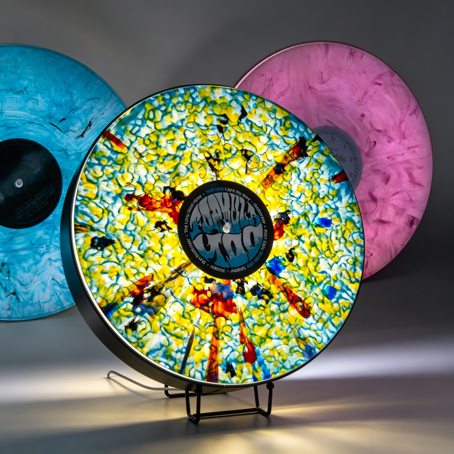 Vinyl Record Light Box – Sound Reactive Backlit Display