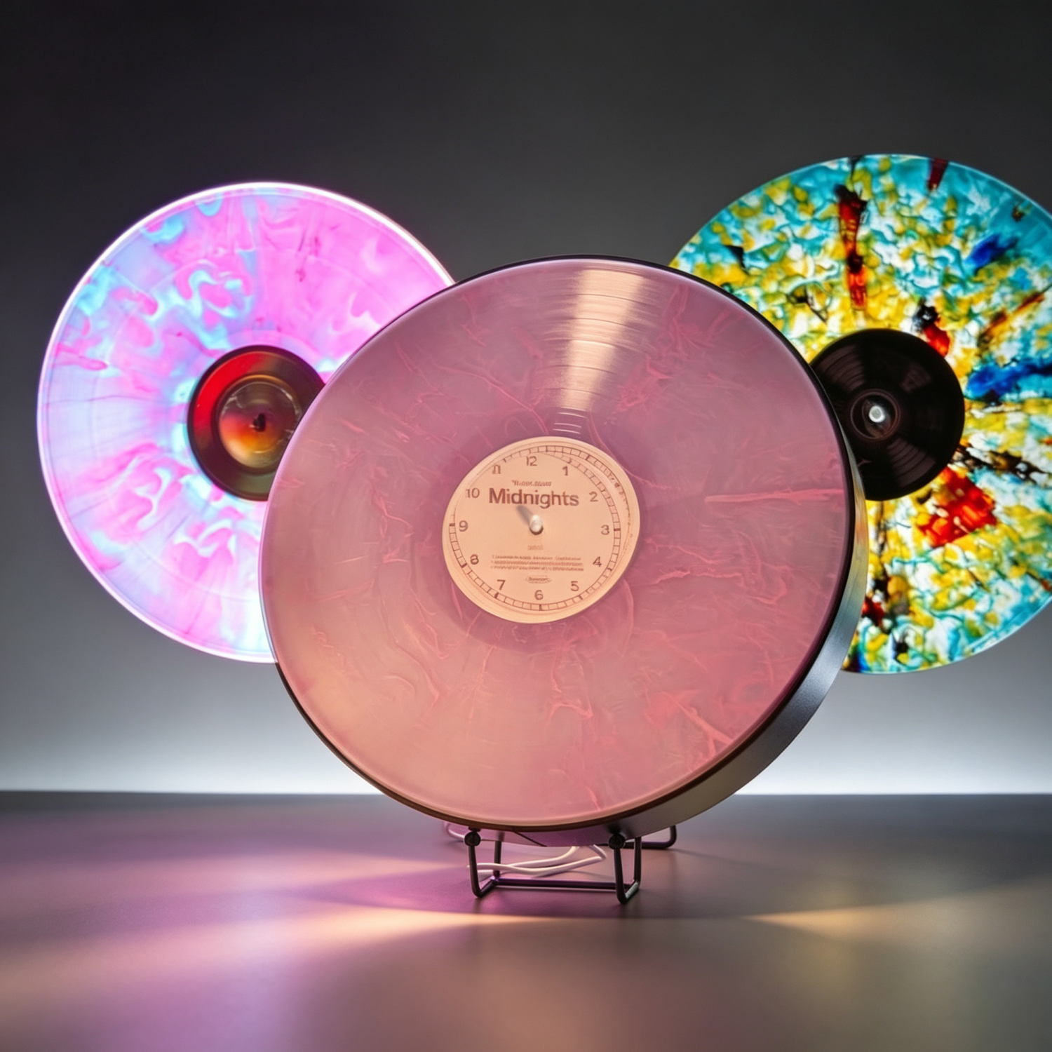 Vinyl Record Light Box – Sound Reactive Backlit Display