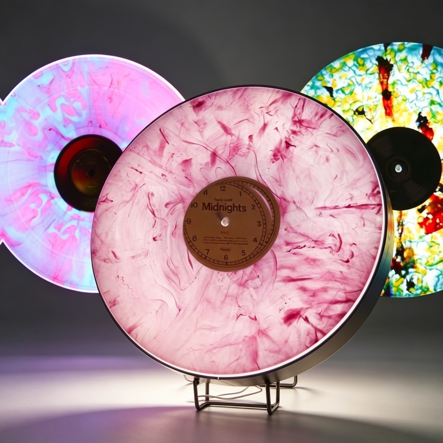 Vinyl Record Light Box – Sound Reactive Backlit Display