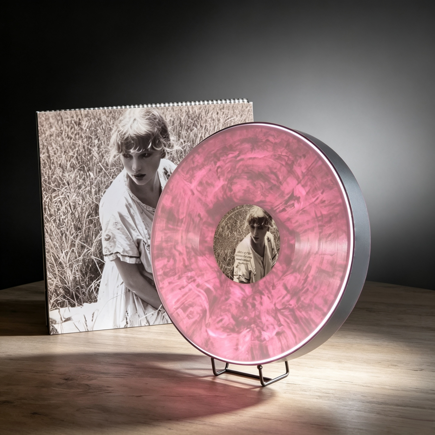 Vinyl Record Light Box – Sound Reactive Backlit Display