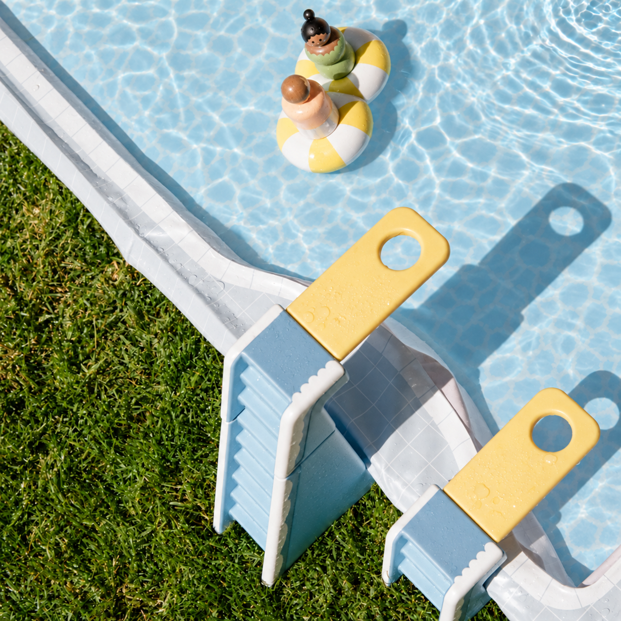 Bring the Backyard Water Park Home Splash, slide, dive & play — right in your own backyard.
