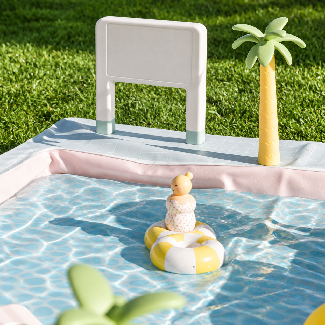 Bring the Backyard Water Park Home Splash, slide, dive & play — right in your own backyard.