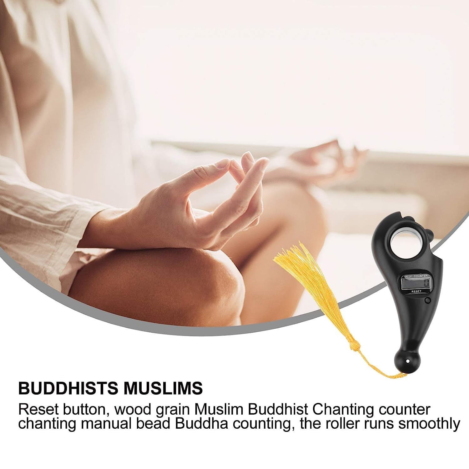 Convenient electronic prayer beads
