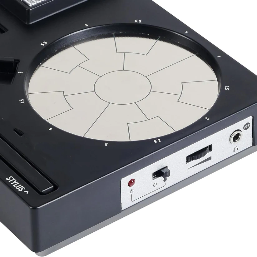 Compact Stylus Drum Machine – 4 Drum Kits & 4 Bass Sounds