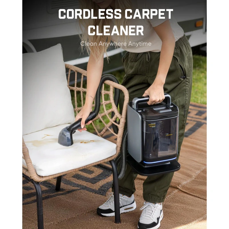 Cordless Portable Carpet Cleaner