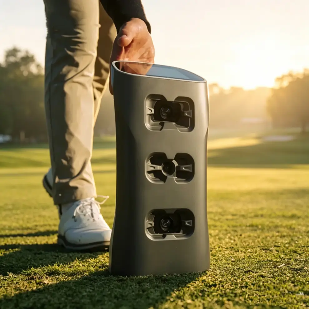 AI-Powered Golf Swing Monitor for Indoor & Outdoor Practice