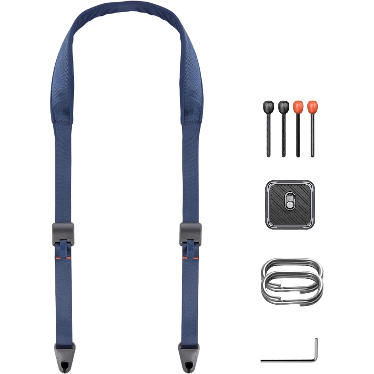 Adjustable Camera Shoulder Strap with Quick Release Plate