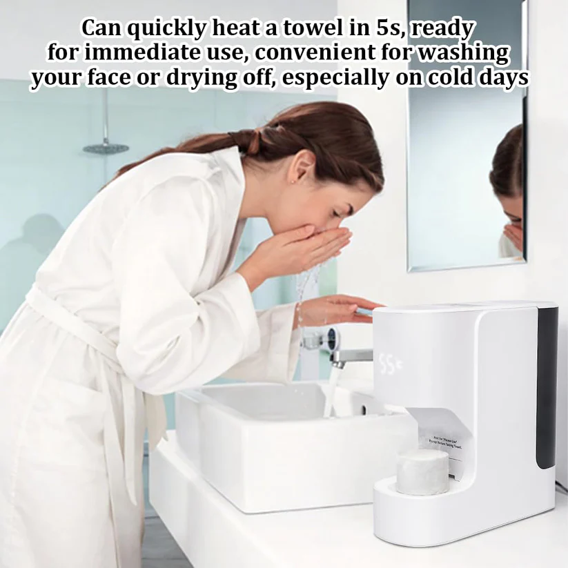 Hot Face Towel Heater Machine – 55°C Constant Temperature