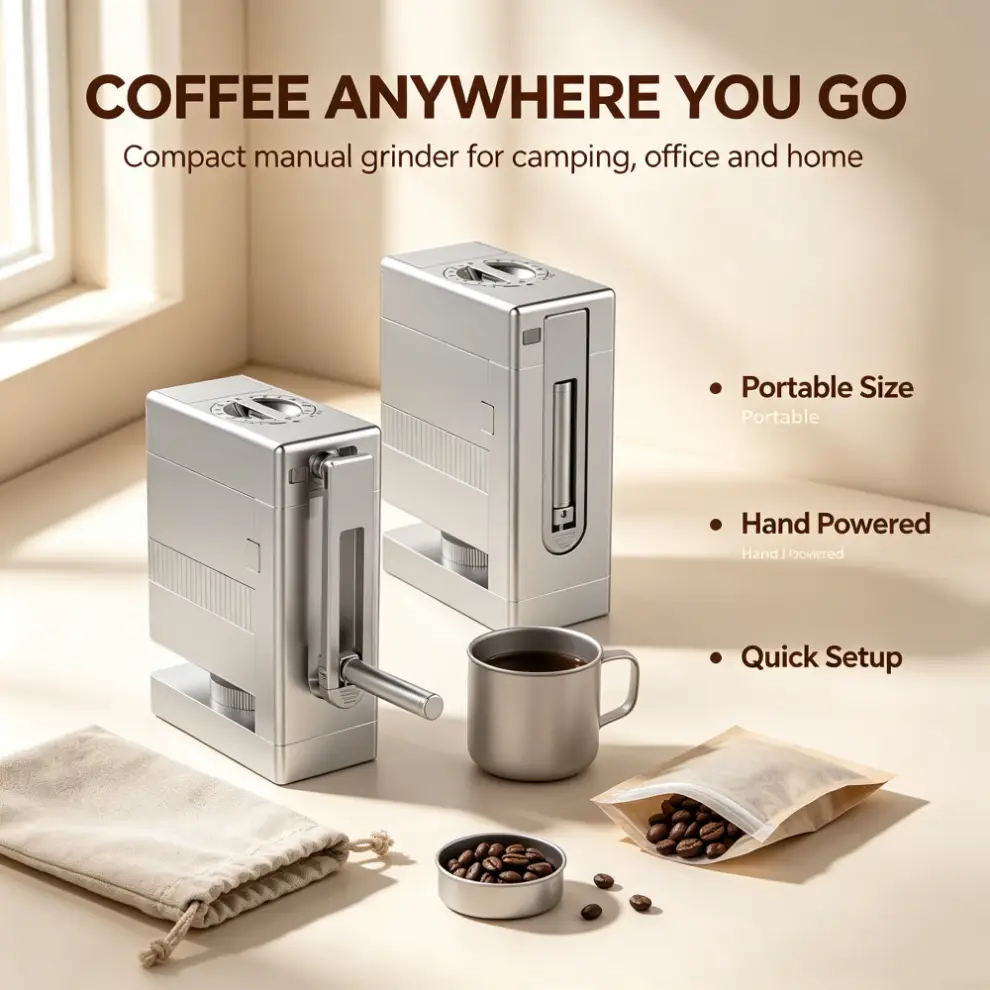 Premium Tabletop Coffee Grinder – Precision Grinding Made Easy