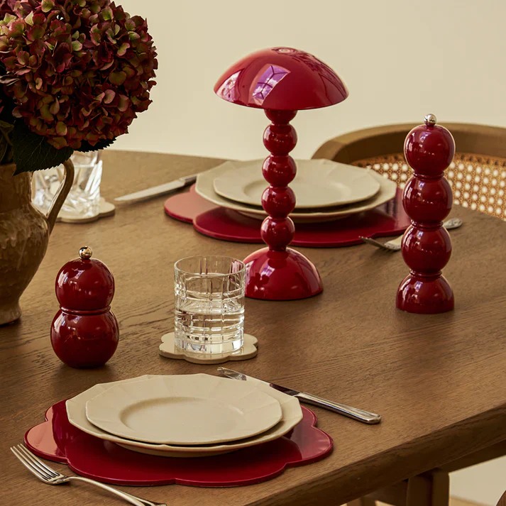 Periwinkle Bobbin Salt or Pepper Mill