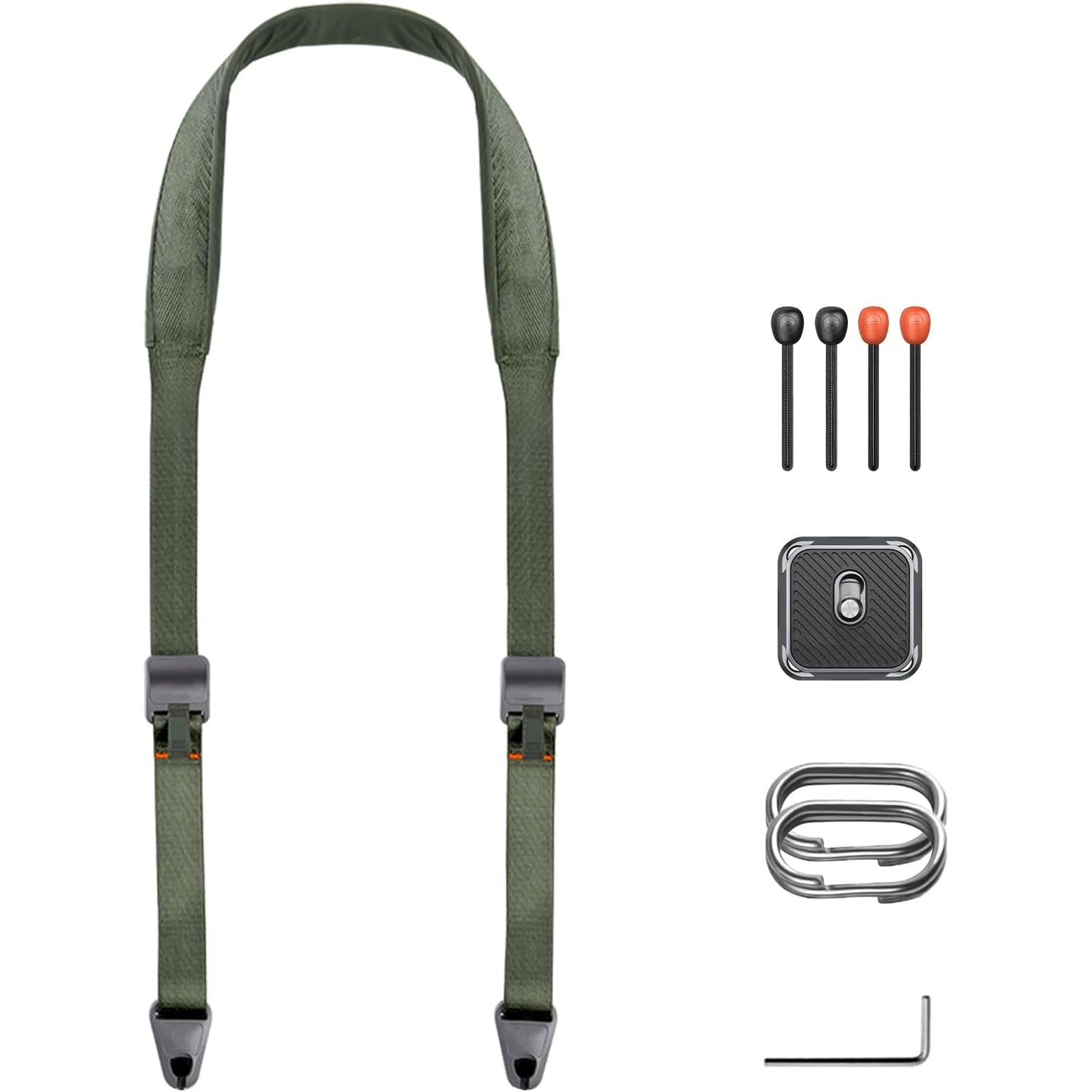 Adjustable Camera Shoulder Strap with Quick Release Plate