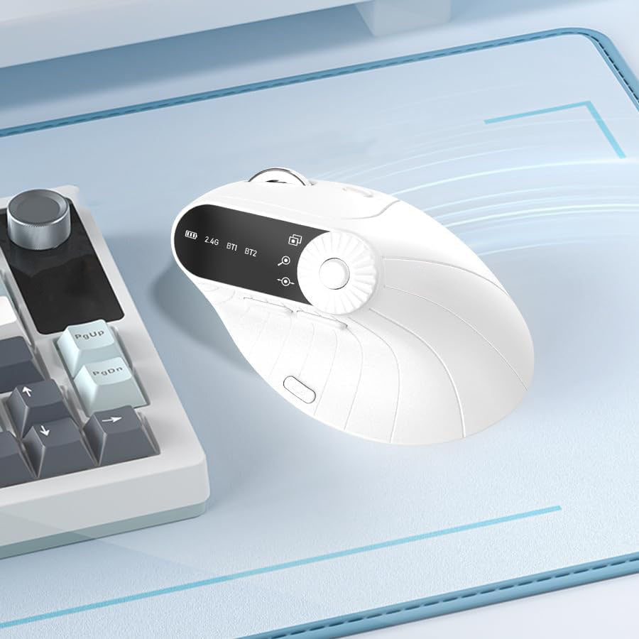 Smart Vertical Mouse – Ergonomic Wireless