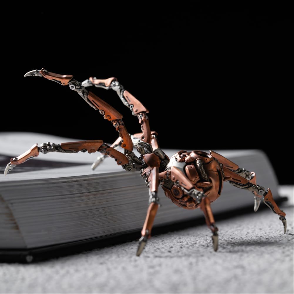 Mechanical Widow Spider Figurine – Poseable Legs