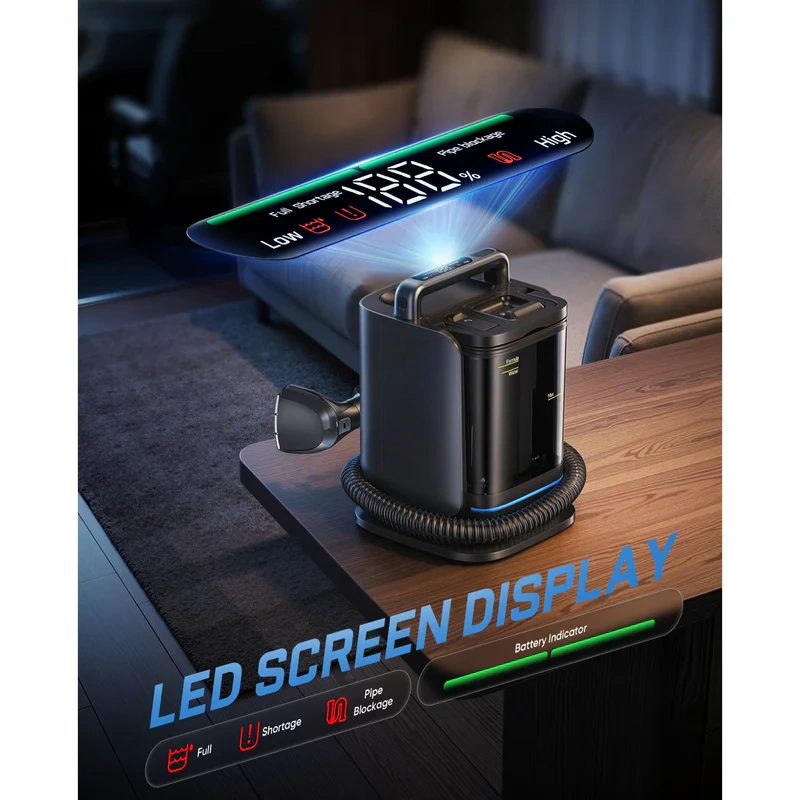 Cordless Portable Carpet Cleaner