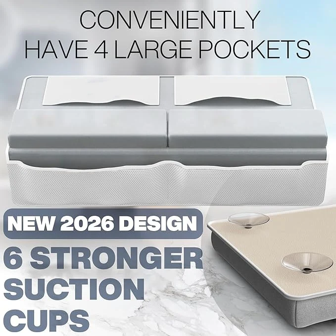 Baby Bath Kneeler & Elbow Rest Set – Memory Foam Comfort for Parents