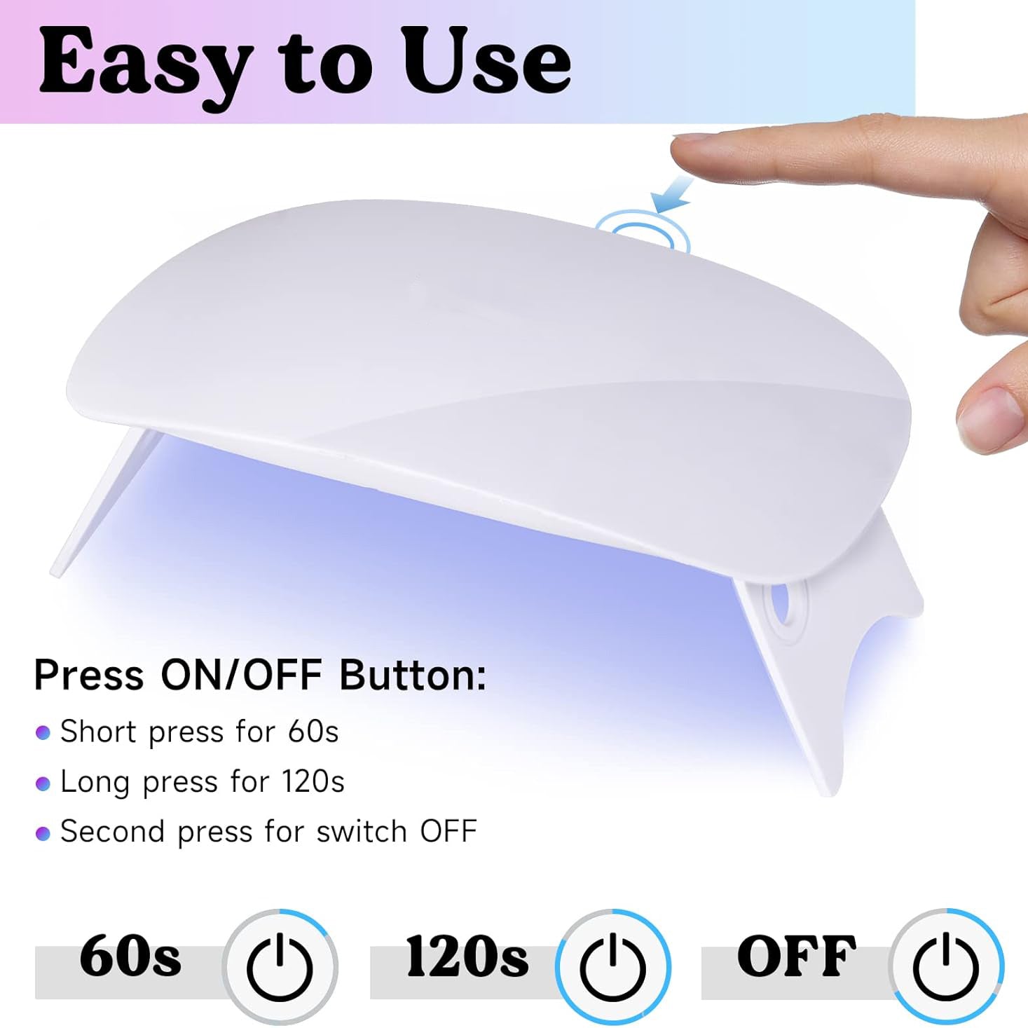 Resin Curing UV Light – 365nm Portable Flashlight