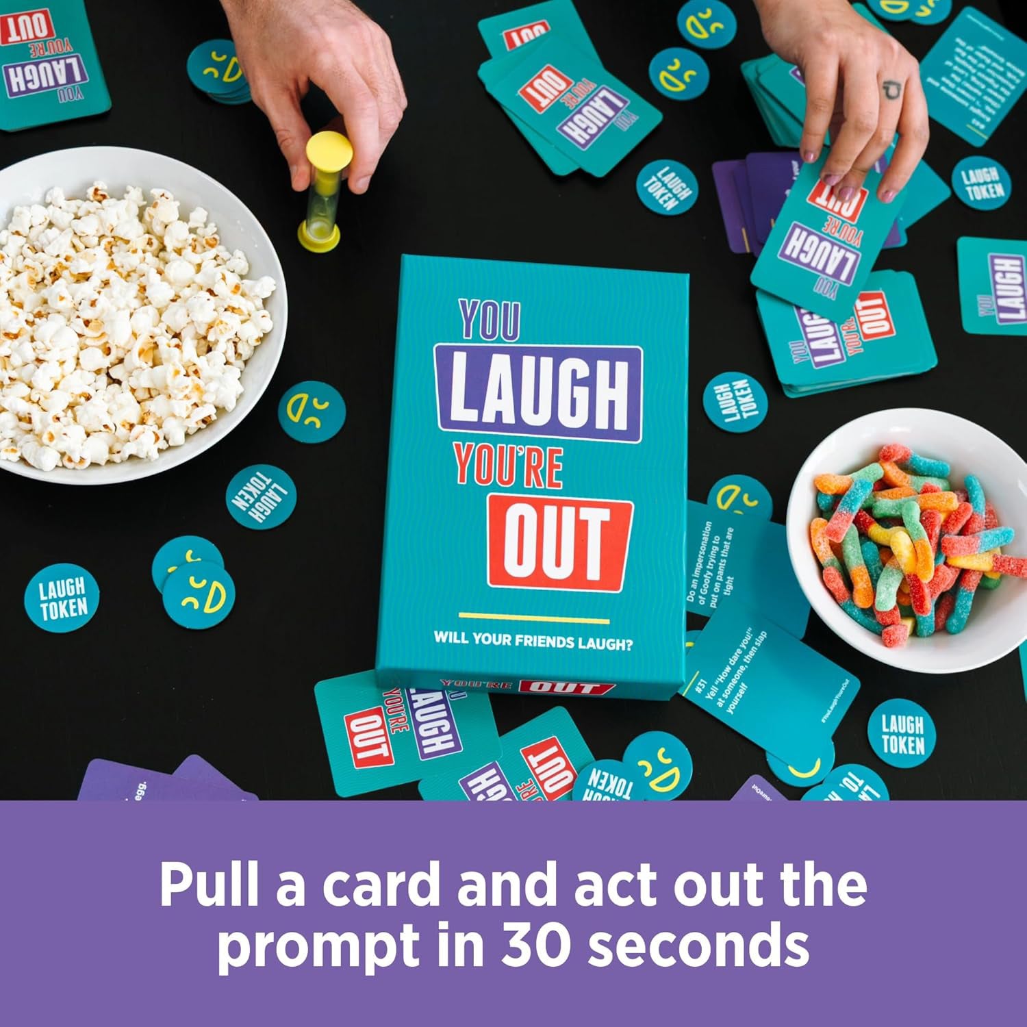 Laugh or You're Out! – Hilarious Family Party Card Game