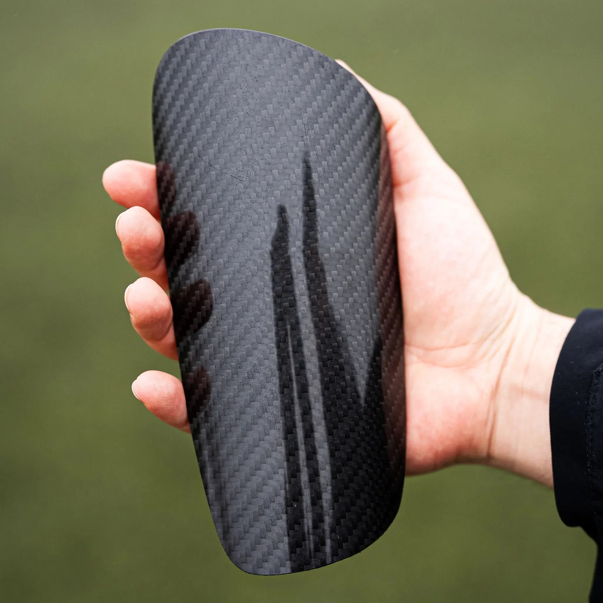Ultra-Light Carbon Fiber Shin Guards – Flexible Protective Soccer Shin Pads
