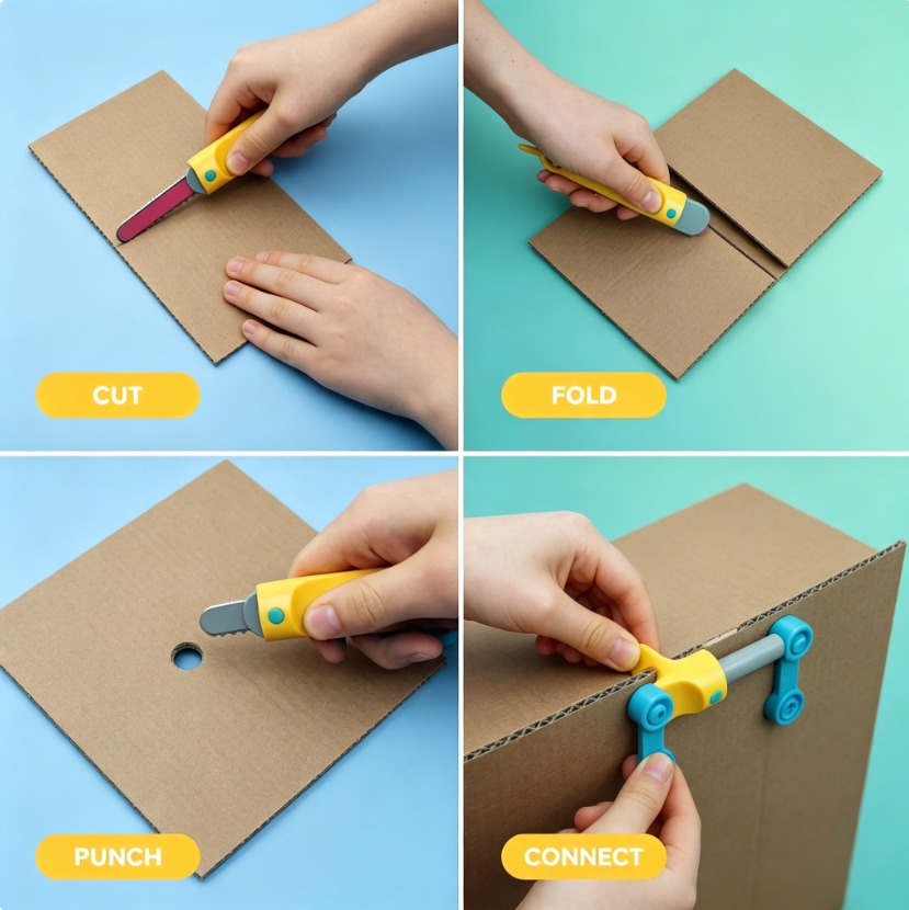 The Ultimate Cardboard Construction Kit