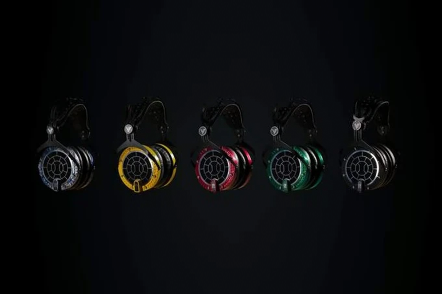 Flat magnetic earphones Natural sheepskin earcups