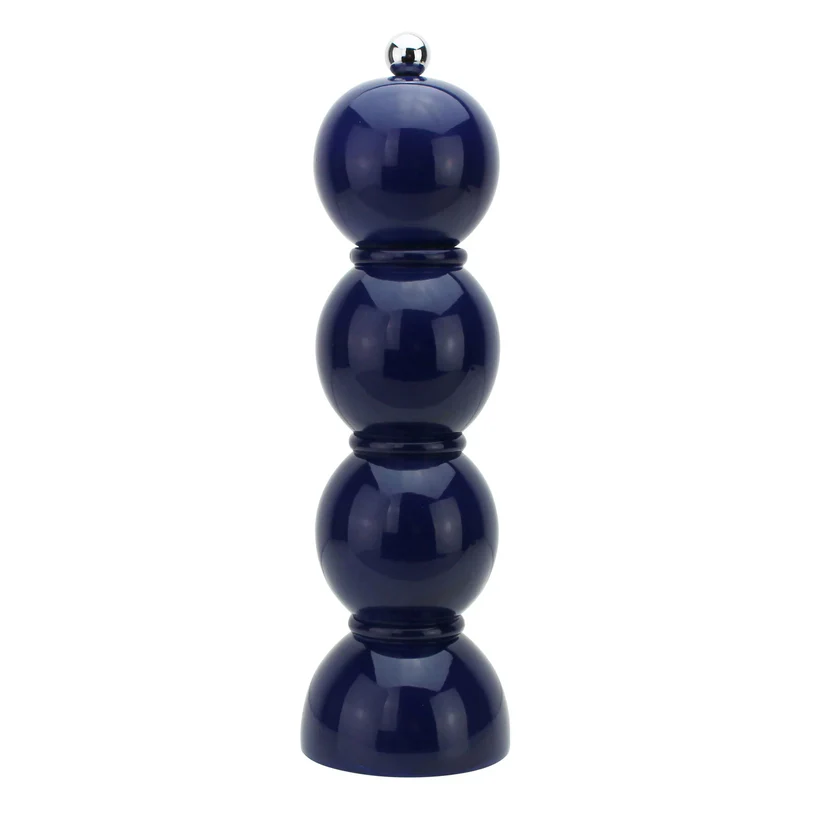 Periwinkle Bobbin Salt or Pepper Mill