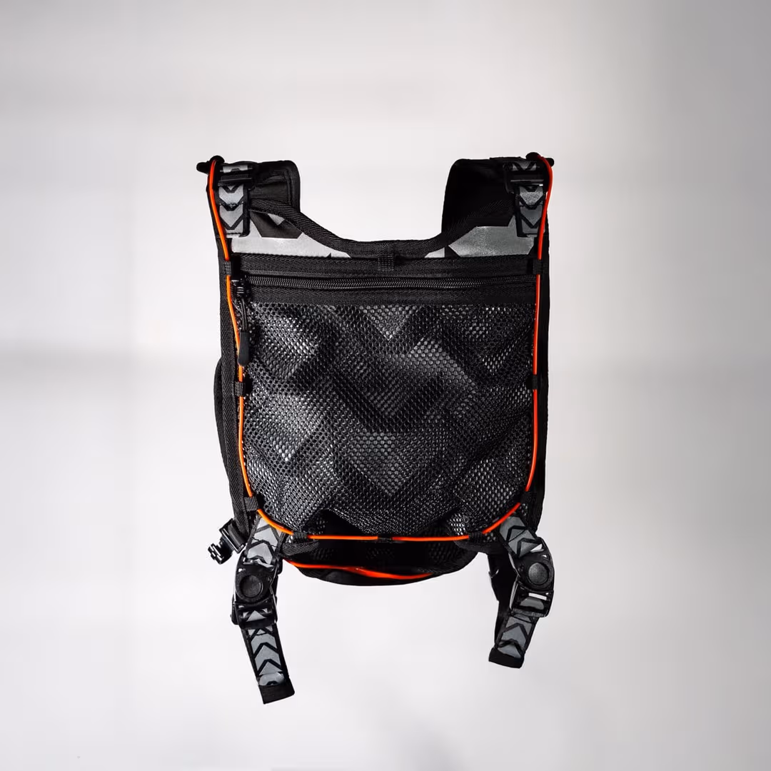 Winter Chest Pack with EL Wire – Hands-Free Access for Ski, Snowboard & Adventure