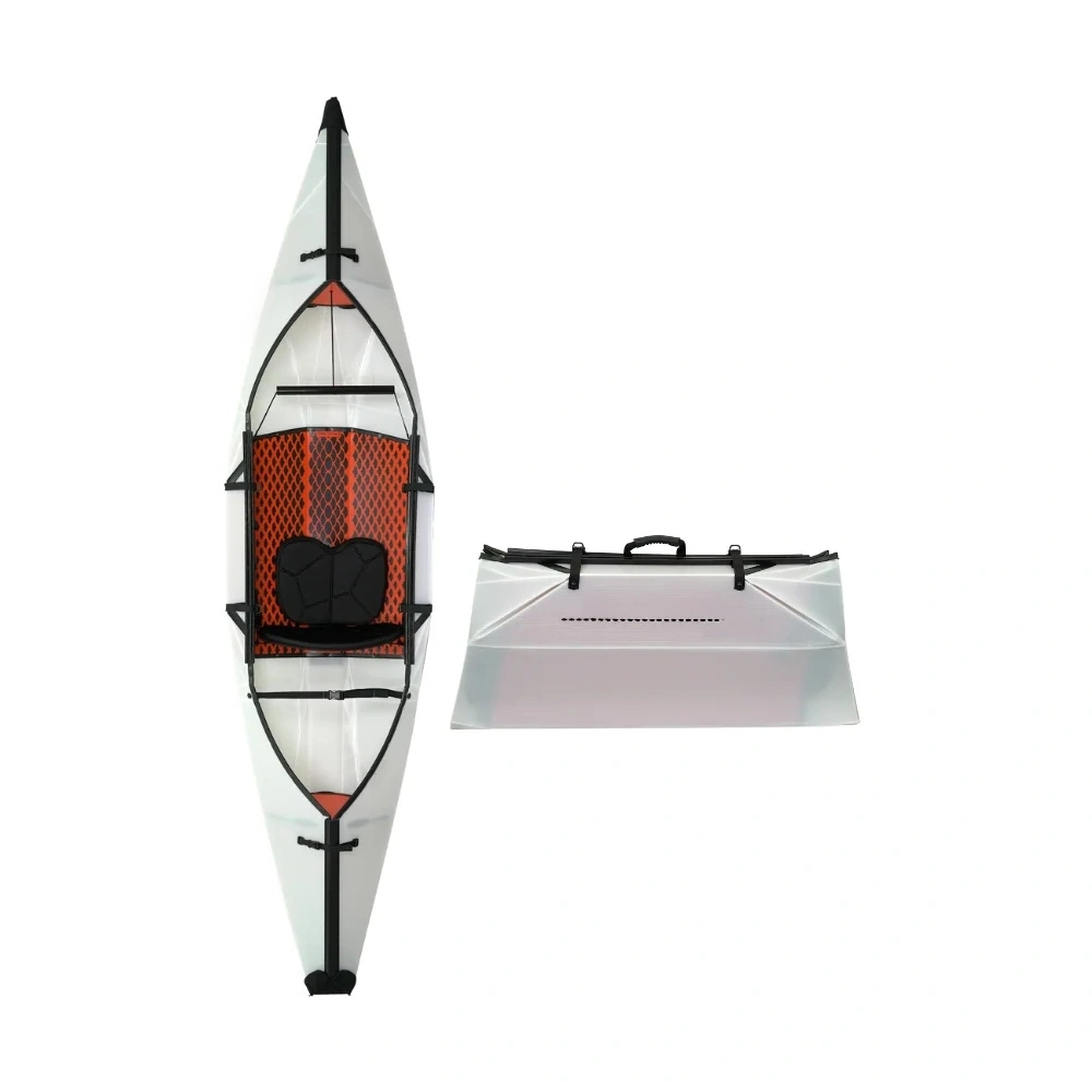 Foldable Origami Kayak – Sport Edition with Gel Seat & Rail System 