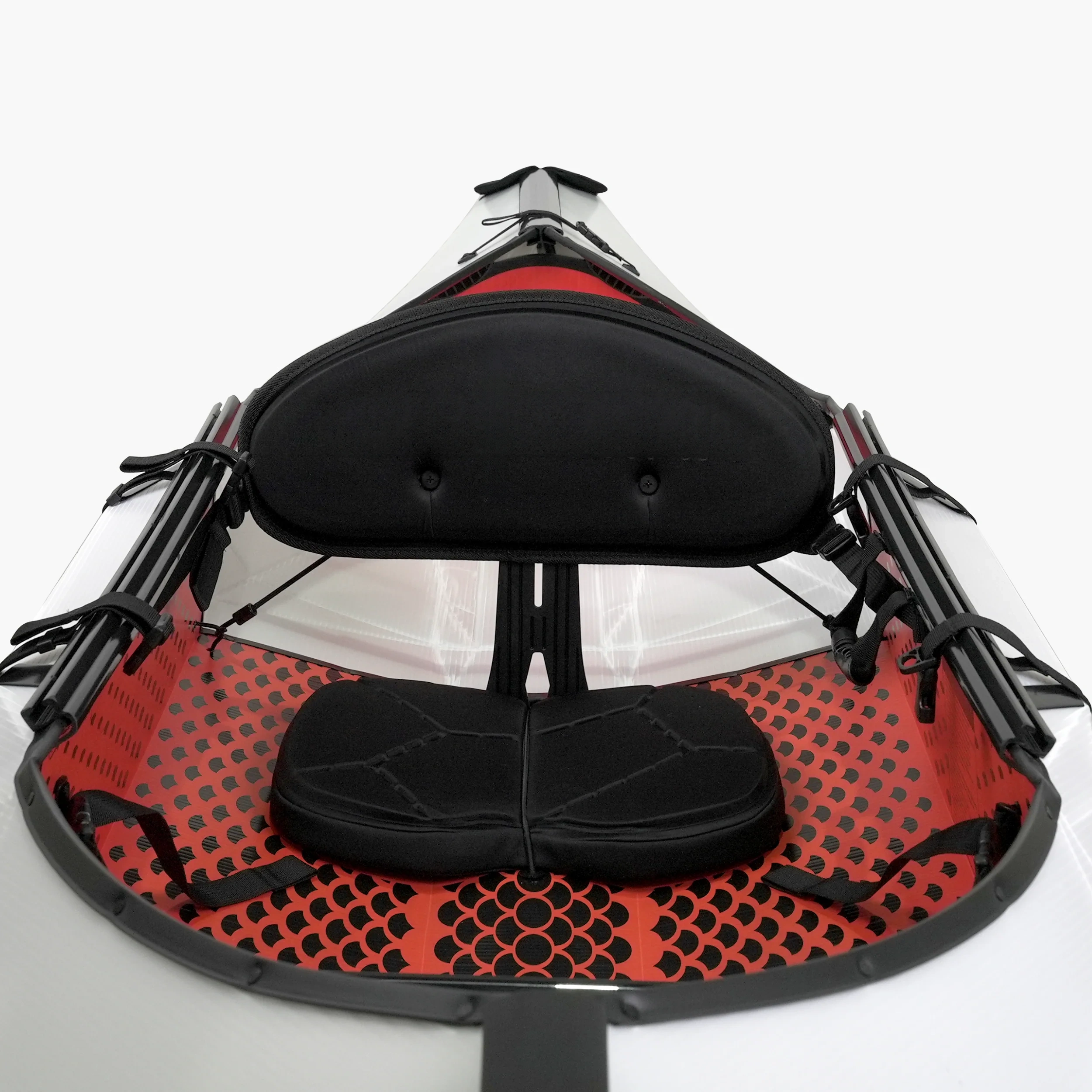 Foldable Origami Kayak – Sport Edition with Gel Seat & Rail System 