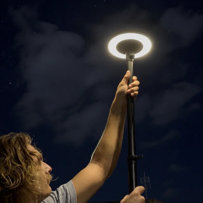 Ultimate Illuminator – 3000 Lumen Camp & Work Light with Telescoping Mast & Wireless Remote