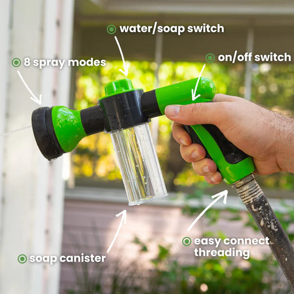 Garden Hose Spray Gun – Fastest Way to Bathe Your Dog