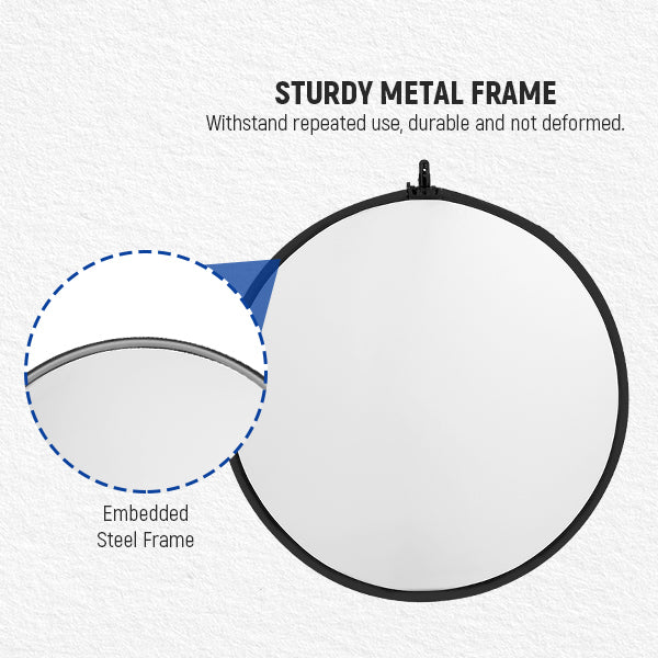 5-in-1 Foldable Multi-Disc Reflector
