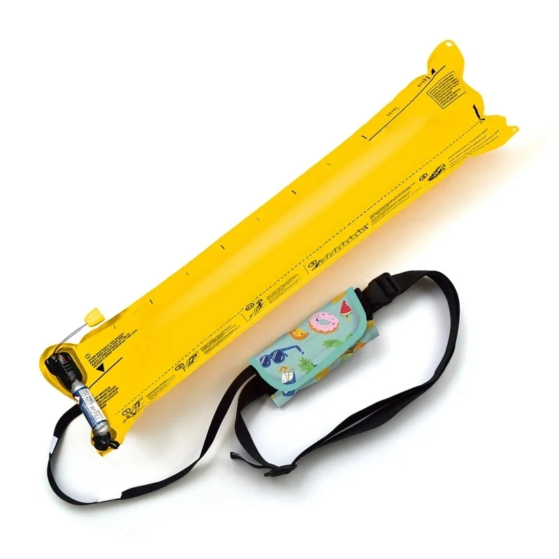 Kids Inflatable Safety Buoy – 50N Swim Float with CO2 Trigger