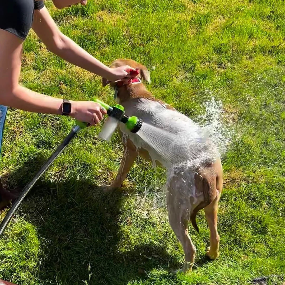 Garden Hose Spray Gun – Fastest Way to Bathe Your Dog