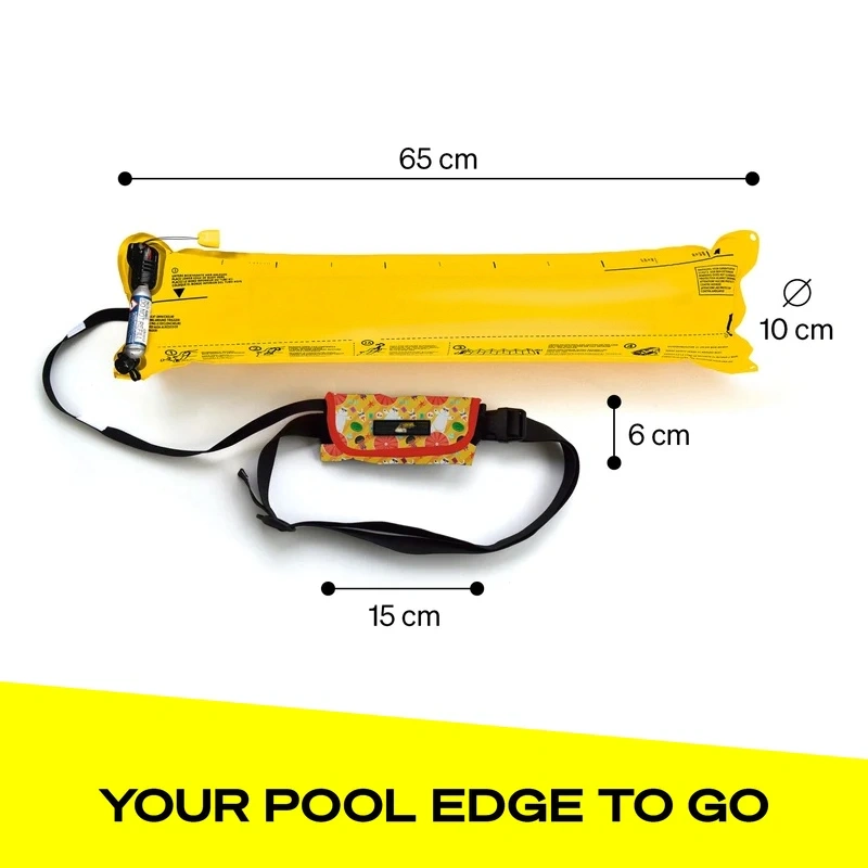 Kids Inflatable Safety Buoy – 50N Swim Float with CO2 Trigger