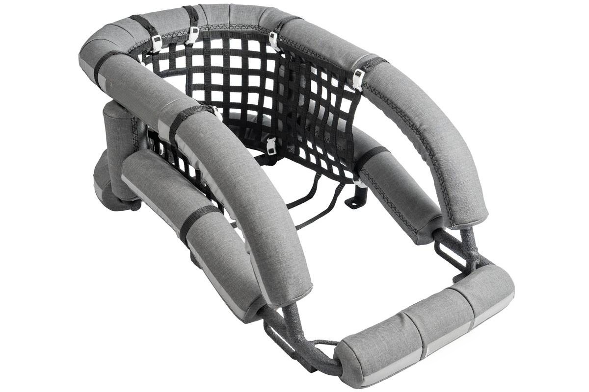 Dog Safety Net for Ride-Along Seats – Hind Paw Containment & Protection 