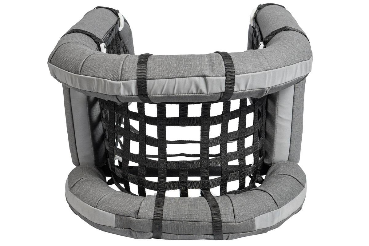 Dog Safety Net for Ride-Along Seats – Hind Paw Containment & Protection 
