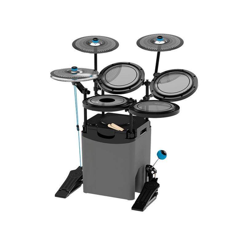 Essential Drum Set – Compact, Portable Acoustic Kit for Any Space
