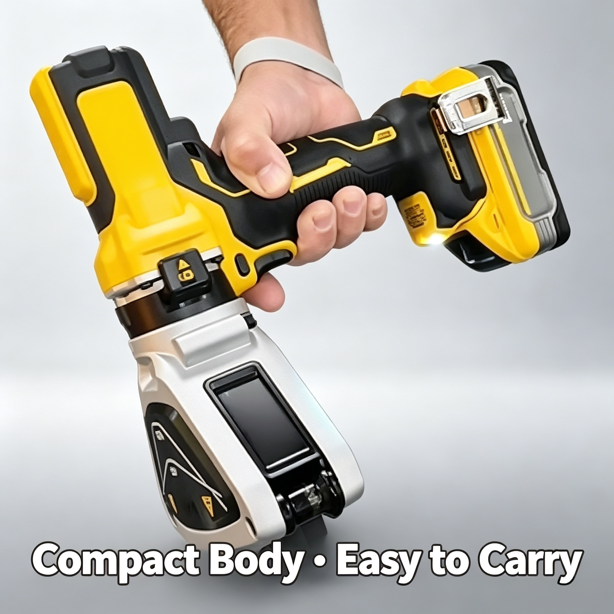 20V Cordless Rebar Bender – Handheld Solution for #5 Bar & 90° Bends
