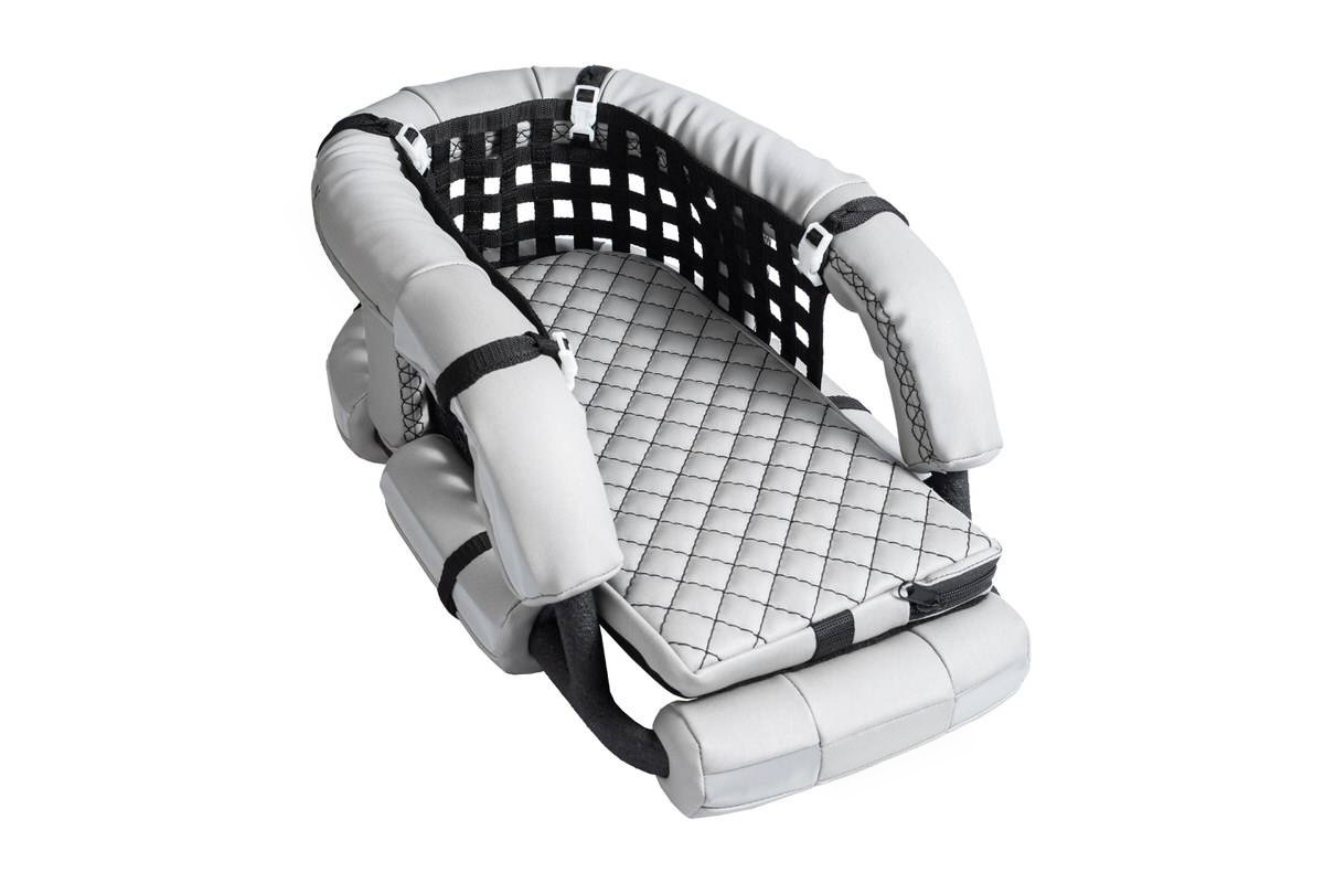 Dog Safety Net for Ride-Along Seats – Hind Paw Containment & Protection 